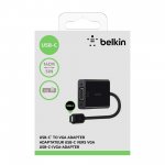 Belkin USB-C to VGA Adapter - адаптер за свързване от USB-C към VGA 3