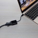 Belkin USB-C to VGA Adapter - адаптер за свързване от USB-C към VGA 2