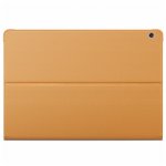 Huawei Flip Cover - оригинален кожен калъф за Huawei MediaPad M3 Lite 10 (кафяв) 2