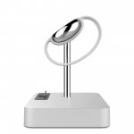 Belkin Valet Charge Dock - сертифицирана докинг станция за зареждане на iPhone и Apple Watch (сребрист) 4