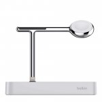 Belkin Valet Charge Dock - сертифицирана докинг станция за зареждане на iPhone и Apple Watch (сребрист) 9