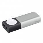 Belkin Valet Charger Power Pack 6700 mAh - преносима външна батерия за зареждане на Apple Watch и мобилни устройства (сребрист) 2
