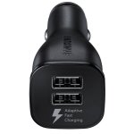 Samsung Fast Dual Car Charger EP-LN920BB 2.0A - оригинално зарядно с 2хUSB за кола за Samsung и мобилни телефони (черен) (bulk) 1