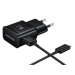 Samsung USB-C Fast Charger EP-TA20EBECGWW - захранване и USB-C кабел за устройства с USB-C стандарт (черен) (bulk) 2