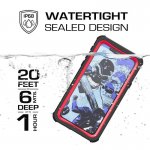 Ghostek Nautical IP68 Waterproof Case - ударо и водоустойчив кейс за iPhone XS, iPhone X (черен) 4