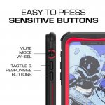 Ghostek Nautical IP68 Waterproof Case - ударо и водоустойчив кейс за iPhone XS, iPhone X (черен) 7