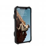 Urban Armor Gear Trooper Case - удароустойчив хибриден кейс с отделение за карти за iPhone XS, iPhone X (черен) 7