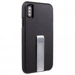 CaseMate Tough Stand Case - кейс с висока защита и поставка за iPhone XS, iPhone X (черен) 1