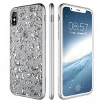 Prodigee Treasure Case - хибриден кейс с висока степен на защита за iPhone XS, iPhone X (сребрист) 1