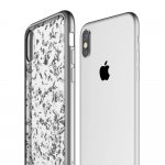 Prodigee Treasure Case - хибриден кейс с висока степен на защита за iPhone XS, iPhone X (сребрист) 2