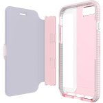 Tech21 Evo Wallet Case - кожен флип калъф с отделящ се силиконов кейс с висока защита за iPhone 8 Plus, iPhone 7 Plus (розов) 4