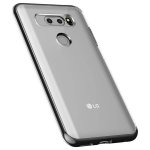 Verus Crystal Bumper Case - хибриден удароустойчив кейс за LG V30 (черен-прозрачен) 1