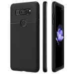 Verus Single Fit Case - хибриден удароустойчив кейс за LG V30 (черен) 2