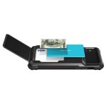 Verus Damda Folder Case - висок клас хибриден удароустойчив кейс с място за кр. карти за iPhone XS, iPhone X (черен) 4