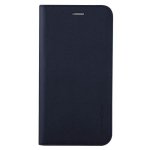 Verus Genuine Leather Diary Case - кожен калъф (естествена кожа), тип портфейл за LG V30 (тъмносин) 2