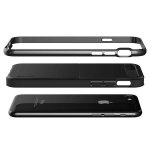 Verus New High Pro Shield Case - висок клас хибриден удароустойчив кейс за iPhone 8, iPhone 7 (черен-сив) 4