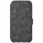 Tech21 Evo Wallet Case - кожен флип калъф с висока защита за iPhone XS, iPhone X (черен) 3