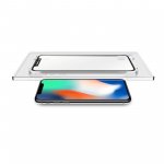 Torrii BodyGlass Full Frame Glass - калено стъклено защитно покритие 0.26мм. с извити ръбове за целия дисплей на iPhone XS, iPhone X (прозрачен-черен) 1
