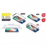 Torrii BodyGlass Full Frame Glass - калено стъклено защитно покритие 0.26мм. с извити ръбове за целия дисплей на iPhone XS, iPhone X (прозрачен-бял) 4