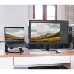 TwelveSouth Curve - ергономична алуминиева поставка за MacBook и преносими компютри (черна) 4