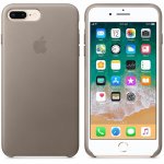Apple iPhone Leather Case - оригинален кожен кейс (естествена кожа) за iPhone 8 Plus, iPhone 7 Plus (светлокафяв) 2