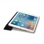 Torrii Torrio Case - кожен кейс и поставка за iPad 6 (2018), iPad 5 (2017) (черен) 4