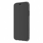 Griffin Survivor Clear Wallet - кожен калъф, тип портфейл с висока защита за iPhone XS, iPhone X (черен-прозрачен) 3