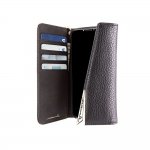 CaseMate Wristlet Folio - кожен калъф (естествена кожа), тип портфейл за iPhone XS, iPhone X (черен) 2