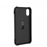Urban Armor Gear Monarch Case - удароустойчив хибриден кейс за iPhone XS, iPhone X (черен-сребрист) 7