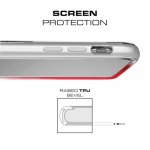Ghostek Cloak 3 Case  - хибриден удароустойчив кейс за iPhone XS, iPhone X (прозрачен-златист) 3