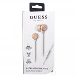 Guess Wired Earphones - слушалки с микрофон за мобилни устройства (златист) 1