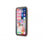 Griffin Survivor Prime Leather - хибриден кожен кейс с висока защита за iPhone XS, iPhone X (кафяв) 2