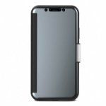 Moshi StealthCover - калъф през който виждате информация от дисплея за iPhone XS, iPhone X (тъмносив)  1