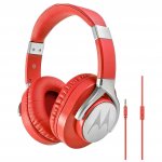 Motorola Binatone Pulse Max - слушалки за смартфони и мобилни устройства (червен) 2