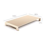 Satechi Aluminium Monitor Stand - настолна алуминиева поставка за монитори, MacBook и лаптопи (златиста) 3