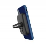 Evutec Aergo Ballistic Nylon - хибриден TPU кейс и магнитна поставка за iPhone XS, iPhone X (син) 3