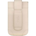 Bugatti SlimCase London - кожен (естествена кожа) калъф за iPhone X (бежов) 3