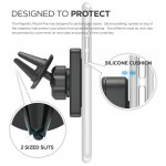 Elago M Car Magnetic Mount Plus - магнитна поставка за радиатора на кола за смартфони (черна) 5
