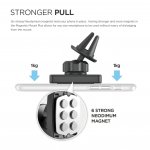 Elago M Car Magnetic Mount Plus - магнитна поставка за радиатора на кола за смартфони (черна) 4