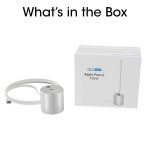 TechMatte Aluminium Apple Pencil Charging Dock - зареждаща алуминиева док станция с вграден кабел и поставка за Apple Pencil (сребриста) 6