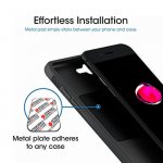 TechMatte MagGrip Air Vent Mount - магнитна поставка за радиатора на кола за смартфони (черен) 3