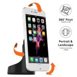 Kenu Airbase Magnetic Mount - универсална магнитна поставка за гладки повърхности за iPhone, Samsung и смартфони (черен) 1