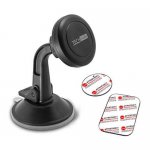 TechMatte MagGrip Universal Car Mount - универсална поставка за гладки повърхности за iPhone, Samsung и смартфони  1