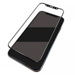 Eiger 3D 360 Screen Protector Back and Front Glass - калени стъклени защитни покрития за дисплея и задната част на iPhone XS, iPhone X (черен-прозрачен) 3