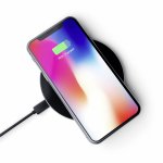 Satechi Wireless Charging Pad Fast Charge - поставка (пад) за безжично захранване за QI съвместими устройства (тъмносив) 6