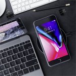 Satechi Wireless Charging Pad Fast Charge - поставка (пад) за безжично захранване за QI съвместими устройства (тъмносив) 9