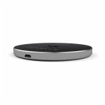 Satechi Wireless Charging Pad Fast Charge - поставка (пад) за безжично захранване за QI съвместими устройства (тъмносив) 4