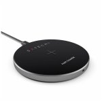 Satechi Wireless Charging Pad Fast Charge - поставка (пад) за безжично захранване за QI съвместими устройства (тъмносив) 3