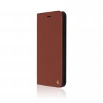 OCCA Jacket Wallet Genuine Leather Case - кожен калъф (естествена кожа) тип портфейл за Samsung Galaxy S8 Plus (кафяв) 2