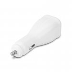 Samsung Fast Dual Car Charger EP-LN920UWEGWW 2.0A - оригинално зарядно с 2хUSB за кола с MicroUSB кабел за Samsung и мобилни телефони (бял) 2